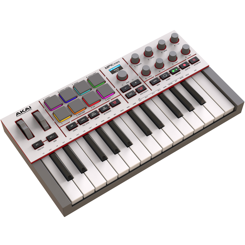 DTM・DAW AKAI mpk mini special edition grey AKAI ” MPK mini Special Edition Grey ” | 25鍵 USB MIDI
